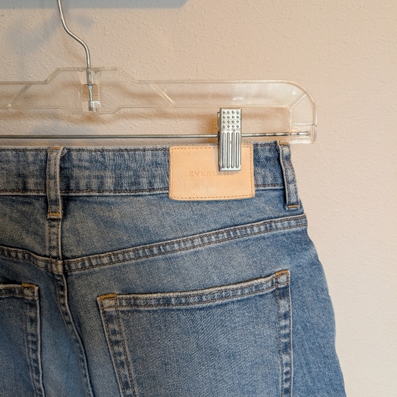 Everlane the Curvy Cheeky Jean Crop Light Medium Wash Size 29 - Picture 9 of 11